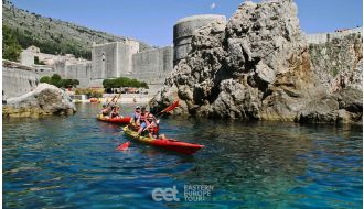 GUIDED SEA KAYAKING TOUR WITH SNACK IN DUBROVNIK