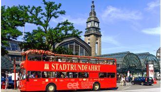 HAMBURG CITY BUS TOUR WITH HARBOR & ALSTER LAKE CRUISE