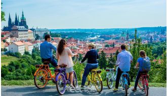 PRAGUE PRIVATE E-BIKE SMALL GROUP TOUR