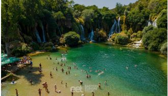 FULL DAY TOUR TO KRAVICE WATERFALLS AND MOSTAR FROM SPLIT